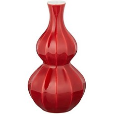 Saikaitoki Hasami ware red glaze chamfered sake bottle type 14804, 1개
