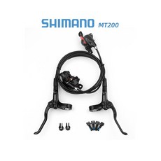 시마노 MT200 MTB 유압식 디스크 브레이크 좌우세트 BL-MT200 MR-MT200, 1개