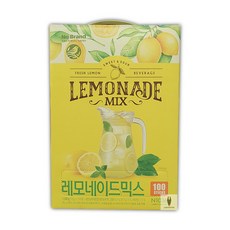 노브랜드 새콤달콤 시원한 레모네이드믹스 100입, 15g, 100개입, 2개