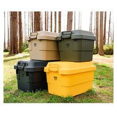 GORDON MILLER 고든밀러 스태킹 트렁크 컨테이너 캠핑 카고박스 70L / 4컬러, 1개, 베이지