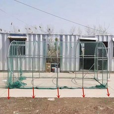 야외 닭장 사육장 케이지 대형 토끼 비둘기 공작 방수 가정 사육 그물하우스, A. 주문제작 고객센타 문의, 1개