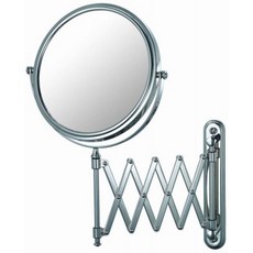 미러 이미지 Kimball and Young 23345 Extension Arm Wall Mirror Chrome, 단일옵션