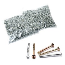 목공 목재용 4mm 접시머리 피스 나사 봉지단위, 500개, 접시