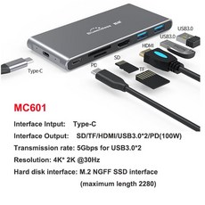 썬더볼트허브nvme