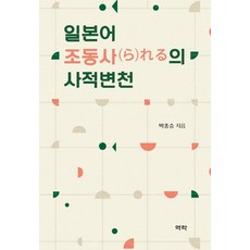 일본어 조동사의 사적변천, 역락