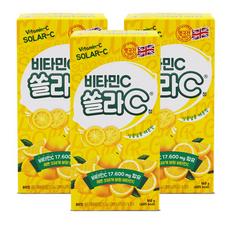 쏠라C정 레몬맛 80정 1박스x3개