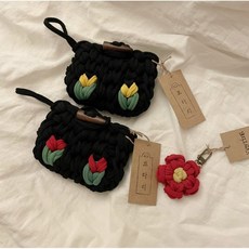 뜨개질카드지갑완제품