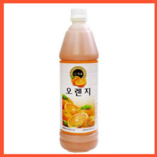 청솔 오렌지 음료베이스 835ml / 과일원액, 7개