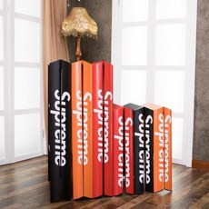 접이식계단 키높이발판 현물 슈프림 사다리 18fw 헤링본 사진 접이식 알루미늄 합금 가정, 01 투 스텝 레드