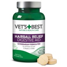 베츠베스트 헤어볼 릴리프 헤어볼 고양이 영양제 60정, 베츠베스트 고양이 영양제 60정, 1개, 60개