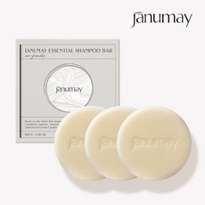 제뉴메이 에센셜 샴푸바 비건 두피비듬케어, 3개, 80g