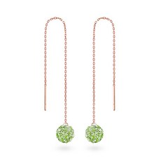 페리도트14k귀걸이