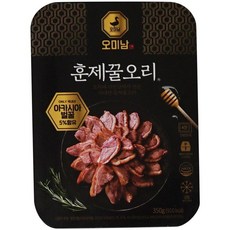 오미남 훈제꿀오리 350g, 1개