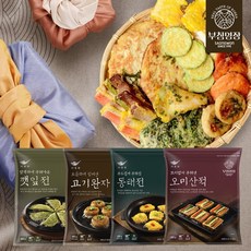 사옹원 명절음식세트 /4종 /오미산적 /동태전 /깻잎전 /고기완자, 4세트