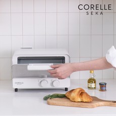 [슈퍼HOT][CoRelle] 코렐 세카 스팀 오븐 토스터기 (블랙 미러) CSOVAA10AAWW, 단품