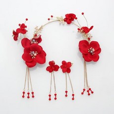동백꽃손수건
