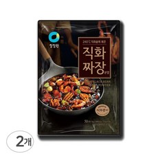 청정원 직화 짜장 1kg, 2개