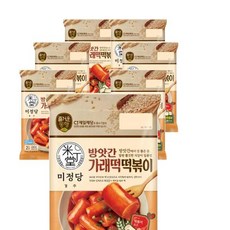 cj제일제당 미정당 방앗간 가래떡 떡볶이 간편한간식 400g, 7개