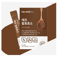테프 발효효소 소화가 잘 되는 내츄럴플러스 3g x 30포, 90g