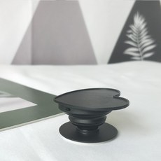 스마트폰 스탠드 휴대폰거치대10Pcs 휴대 전화 스마트 폰에 한 접는 홀더 유니버설 지원 모바일 수 Diy 개, 16 10Pcs Black heart, 10개