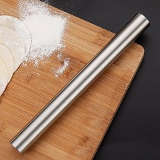 스텐 반죽밀대 27.5CM 베이킹밀대, 1개