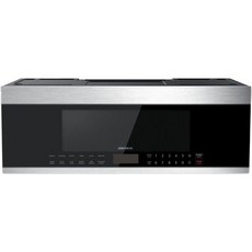 RV 스테인리스 스틸 전자레인지 초슬림 1.2 큐피트 | 스마트 센서 로우 프로파일 1000W 전원 자동 메뉴 AZ-600S