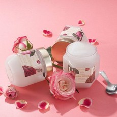 퍼퓸드 씨솔트 바디스크럽 로즈 페탈 500g 플루