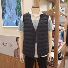 올젠 올젠 20년FW신상 초경량구스다운조끼ZAA4VP1301NV NC