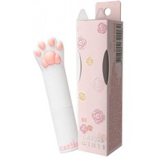 CATISS Cat 팜 립밤 천연 및 유기농 보습 립 로즈 향 0.1 온스, 1, 단일상품