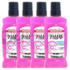 불스원 카샴푸-530ml 카워시 세차샴푸 자동차샴푸 세정제 소낙스 캉가루 맥과이어스 익스트림 크리스탈, 4개, 530ml