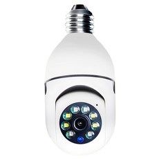 가정용 감시카메라 홈cctv 베이비 아기 모니터 보안 카메라 3mp 전구 소켓형 e27, 3mp 추가 128g, 협력사