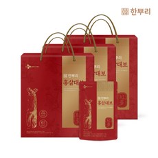 CJ 한뿌리 홍삼대보 24입, 3박스, 40ml