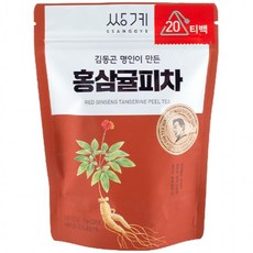 쌍계 홍삼귤피차 20입, 30g, 1개