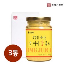 경성 오일만주스 분말 오마이갓쥬스 녹차 사과 자몽 오렌지 와일드망고 레몬밤 보이차 비타민나무열매 청혈주스 ABC주스 효능 가루 파우더, 1set, 100g 3통