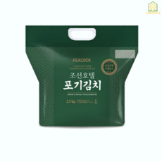 [국내정품]피코크 조선호텔 포기김치 3kg[매장], 3kg, 1개