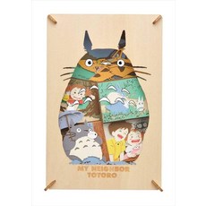 스튜디오 지브리 PT-WL12 이웃집 토토로 Paper Theater Wood Style