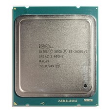 중고 CPU Intel Xeon E5-2630L v2 제온 E5-2630L v2 프로세서