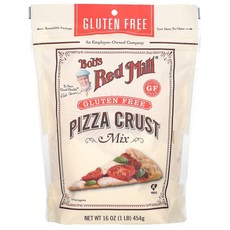 Bob's Red Mill 밥스 레드밀 피자 크러스트 믹스 글루텐 무함유 454g16oz, 454g
