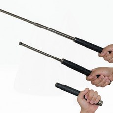 티타늄봉 튼튼한 호신봉 접이식 삼단봉 가벼운 휴대용 막대, 1개