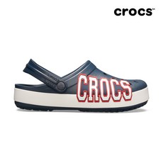 크록스(CROCS) 크록스공식 남여공용 CROCBAND LOGO CLOG NWT (19SUBS205568)