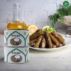 Halal Grape Leaves Stuffed with Beef Rice & Spices 할랄 소고기와 쌀로 속을 채운 포도잎 롤, 1개, 350g