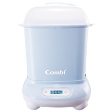 Combi 康貝 Pro 360 PLUS 高效烘乾消毒鍋, 9支奶瓶大容量, 專利旋渦熱烘, 靜謐藍, TM-708C1, 1個