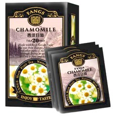 FANGS 方氏 西洋甘菊花茶，20茶包, 1.5g, 20包, 1盒