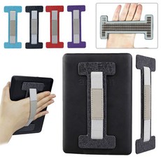 Eagwell 유니버설 핸드 그립 스트랩 홀더 6 10.5 인치 인조 가죽 + 나일론 강력 내구성 홀더|holder for tablet|for tablettablet hold, 1개, 단일, Red