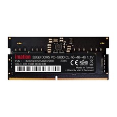 [이메이션] 노트북용 DDR5 PC5-44800 CL46 [32GB] (5600), 1개