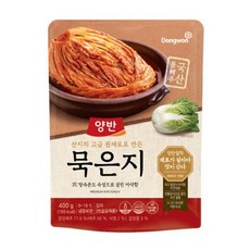 동원 고급원재료로 만든 산지양반 묵은지, 4개, 400g