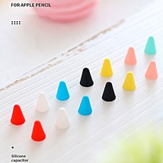 룡샵 [무료배송] 애플펜슬 펜촉보호 팁 커버 1세대 2세대 공용 펜촉 펜촉캡 보호캡 보호커버 펜촉교체 보호 아이펜슬 촉 호환 교체 캡홀더 케미꽂이 분실방지 뚜껑 아이패드 그립, 블랙