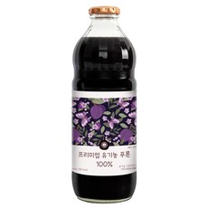 유기농 푸룬주스 물섞이지않은 NFC 100% 착즙원액, 1개, 1L