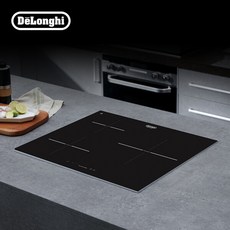 Delonghi 드롱기 3구 인덕션 전기레인지 DIH63 BX(블랙), 빌트인