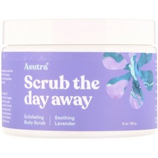 Asutra 아스트라 더 데이 어웨이 바디 스크럽 수딩 라벤더 Body Scrub 350g, 단일상품